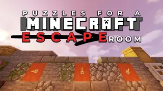 10 Awesome Puzzle Ideas for Your Minecraft Escape Room!