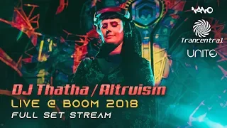 DJ Thatha / Altruism Live @ Boom 2018 Full Set