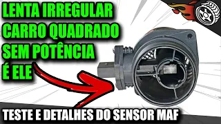 Alto Consumo, Carro Fraco - O que é e Teste do SENSOR MAF com e sem Multímetro - Milan Dark