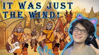THAT BLASTED WIND | Skyrim Song "Must Have Been the Wind" [Reaction]