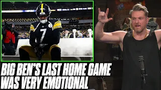 Ben Roethlisberger's Last Game At Heinz Was More Emotional Than We Imagined | Pat McAfee Reacts
