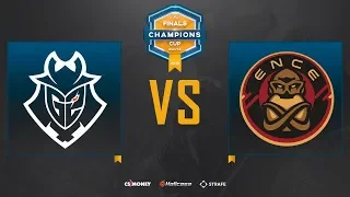 [RU] G2 vs ENCE | Map 3: Train | Champions Cup Finals