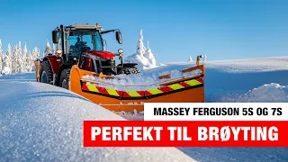 Massey Ferguson 5S og 7S - perfekt til brøyting