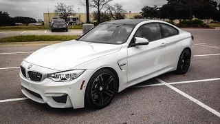 2015 BMW M4 Coupe Test Drive, Start Up, Exhaust Sound, Revs, & Accelerations