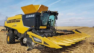 A New Claas Combine Harvesting!