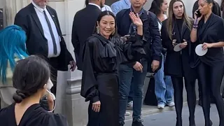 MICHELLE YEOH AT BALENCIAGA 51ST COUTURE COLLECTION SHOW IN PARIS