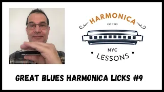 Great Blues Harmonica Licks #9 - Key of Bb Blues Harp