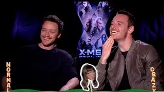 X-Men: Days of Future Past - The World's Craziest X-Men Fan Interviews the Cast!