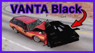 VANTA Black Lamborghini Countach CRASH Testing & Accidents | BeamNG .drive