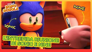 SONIC E NINE LOTTANO INSIEME 🦔 Sonic Prime | Netflix DOPOSCUOLA