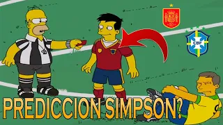 SIMPSON PREDICEN LA FINAL DEL MUNDIAL QATAR 2022? BRASIL vs ESPAÑA!