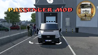 Пассажирский мод для автобусов Euro Truck Simulator 2 (v1.47.x, 1.48.x)