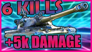 6 KILLS +5K DAMAGE - 60TP Lewandowskiego | World of Tanks