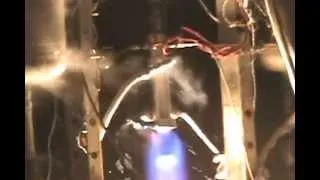Throatless rocket engine test liquid oxygen alcohol 2005/09/10