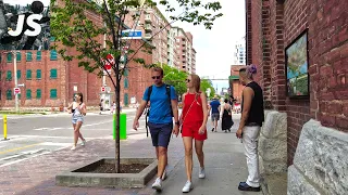 King East to Summer in the Canary District | Toronto Walk (July 2022)