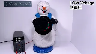 LOW VOLTAGE Toys / and Behind-the-Scenes #11 | GEMMY Spinning Snowflake Snowman