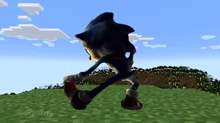 Sonic 2 trailer no Minecraft dublado