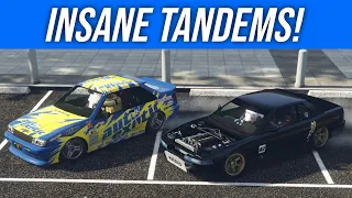 GTA 5: I Joined an INSANE Tandem Drift Competition!