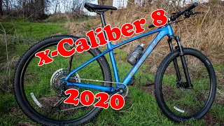 МТБ велосипед Trek x-caliber 8 2020 года, небольшой обзор.