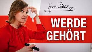 Keiner hört dir zu? I Kommunikationstipps für Introvertierte | Nicole Krieger