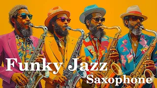 Relaxing Funky Jazz Saxophone Tunes 🎶 Perfect Background Music For Work And Study