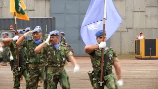 Portuguese blue helmets awarded UN medal