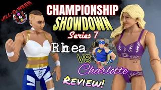 Showdown 2-pack Rhea Ripley vs. Charlotte Flair: Women's WWE Wrestling Figure Review