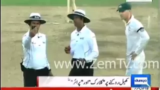 Aleem Dar fight on the ashes 2013