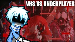 Undertale react to VHS vs Underplayer |Credit in Description