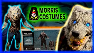 UNBOXING / SET UP 2022 Morris Costumes MASSIVE 7ft Hulking Wolf Life Size Animatronic Halloween Prop