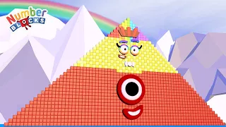 Looking for Numberblocks Puzzle Step Squad 1370,000,000 MILLION BIGGEST Learn to Count Big Numbers