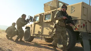 U.S. Air Force Airmen train at Desert Defender