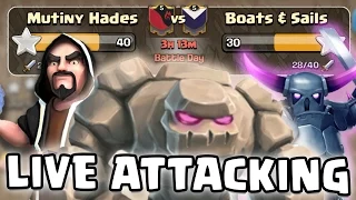 Clash Of Clans | "LIVE CLAN WAR ATTACKING!" | Wrecking With Gowipe!