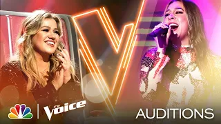 Madeline Consoer Channels Maren Morris on Her Song "Girl" - The Voice Blind Auditions 2020