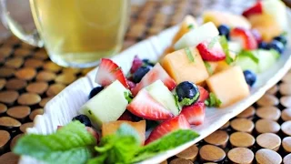 White Wine Drenched Fruit Salad
