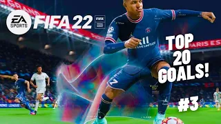 FIFA 22 - TOP 20 INSANE GOALS ON PS5 | #3 - 4K