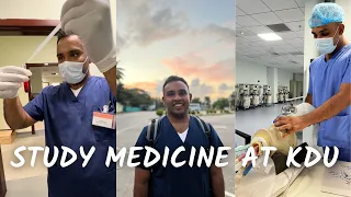 How to join Medicine at KDU as a LOCAL STUDENT