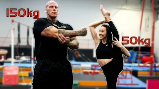 I STRETCHED MARTYN FORD! (Stretches for flexibility)