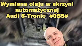 Wymiana oleju w skrzyni automatycznej Audi S-Tronic #0B5#