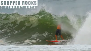 Snapper Rocks - Saturday 5 February 2022 Surfing Gold Coast