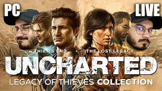 Uncharted Legacy of Thieves Collection PC | A Thief's End (PART 1) Hindi Live Gameplay | India