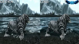 Skyrim PC Graphics Comparison Ultra Vs Low 1080p HD