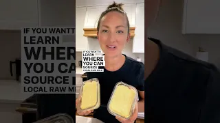How to make butter from local, raw cream