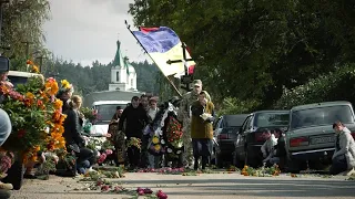 На Лебединщині провели в останню путь захисника України – Дмитра Степанова