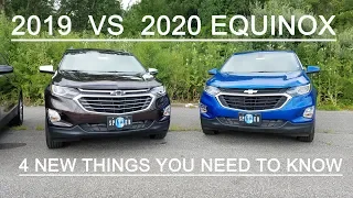 2019 Chevy EQUINOX vs 2020 Chevy EQUINOX - 4 BIG DIFFERENCES - Here is what's new!