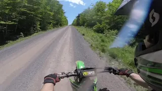 kx125 Improved Wheelies