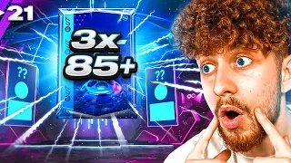 OTWIERAMY PACZKĘ 3x85+ oraz NOWE DZIWNE ROZBUDOWY! FC24 ULTIMATE TEAM [#21]