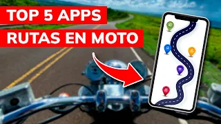 Las 5 mejores APPS para RUTAS DE MOTO para Android e iOS