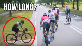 How Long Can an Amateur Cyclist Keep Up with a Pro Cyclist Breakaway | Vuelta a España 2022 Stage 3