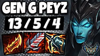 Kalista vs Ashe ADC [ Gen G Peyz ] Korea Challenger ✅